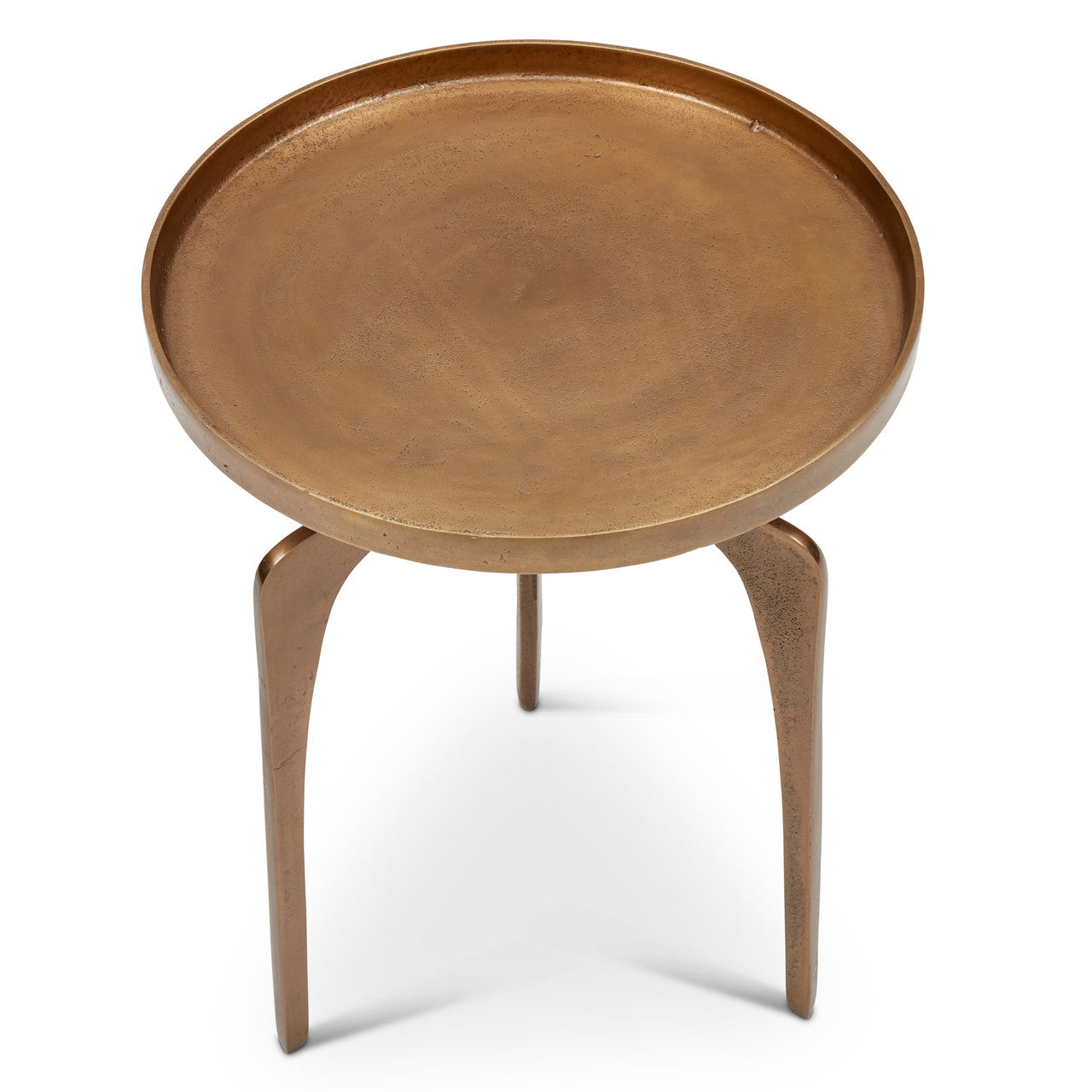 Elements - Vinya End Table - Antique Brass