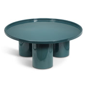 Eclat - Sofia Enamel Coffee Table - Aegean Teal