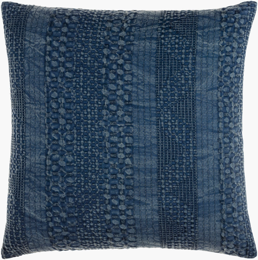 Washed Waffle Accent Pillow WWA-001 - 18"L x 18"W