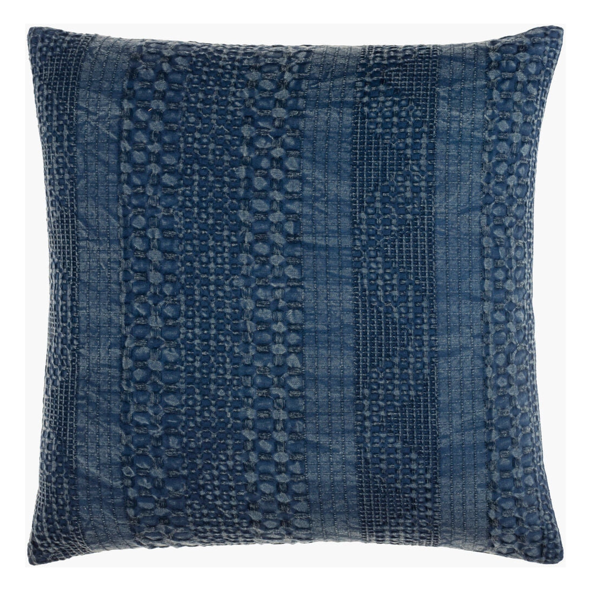 Washed Waffle Accent Pillow WWA-001 - 18"L x 18"W