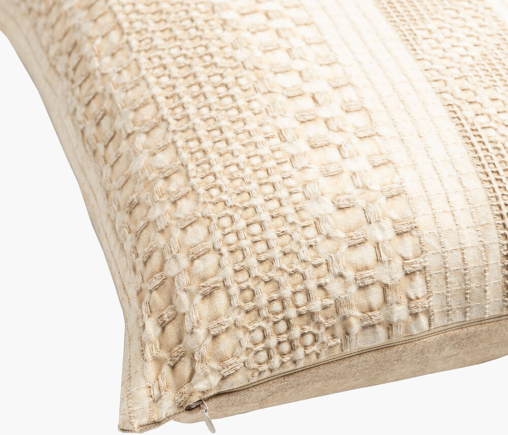 Washed Waffle Accent Pillow WWA-004 - corner