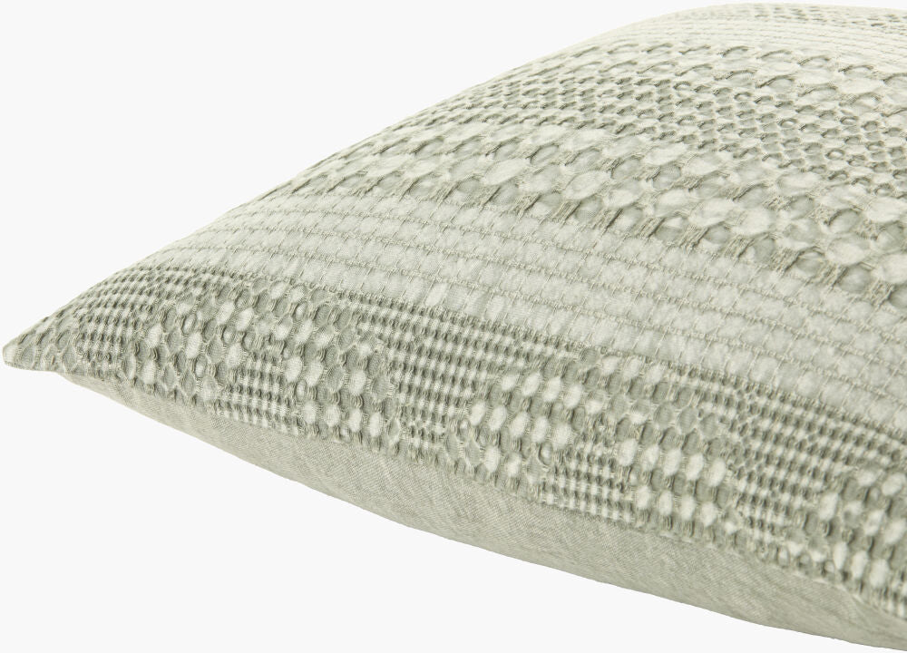 Washed Waffle Accent Pillow WWA-005 - corner