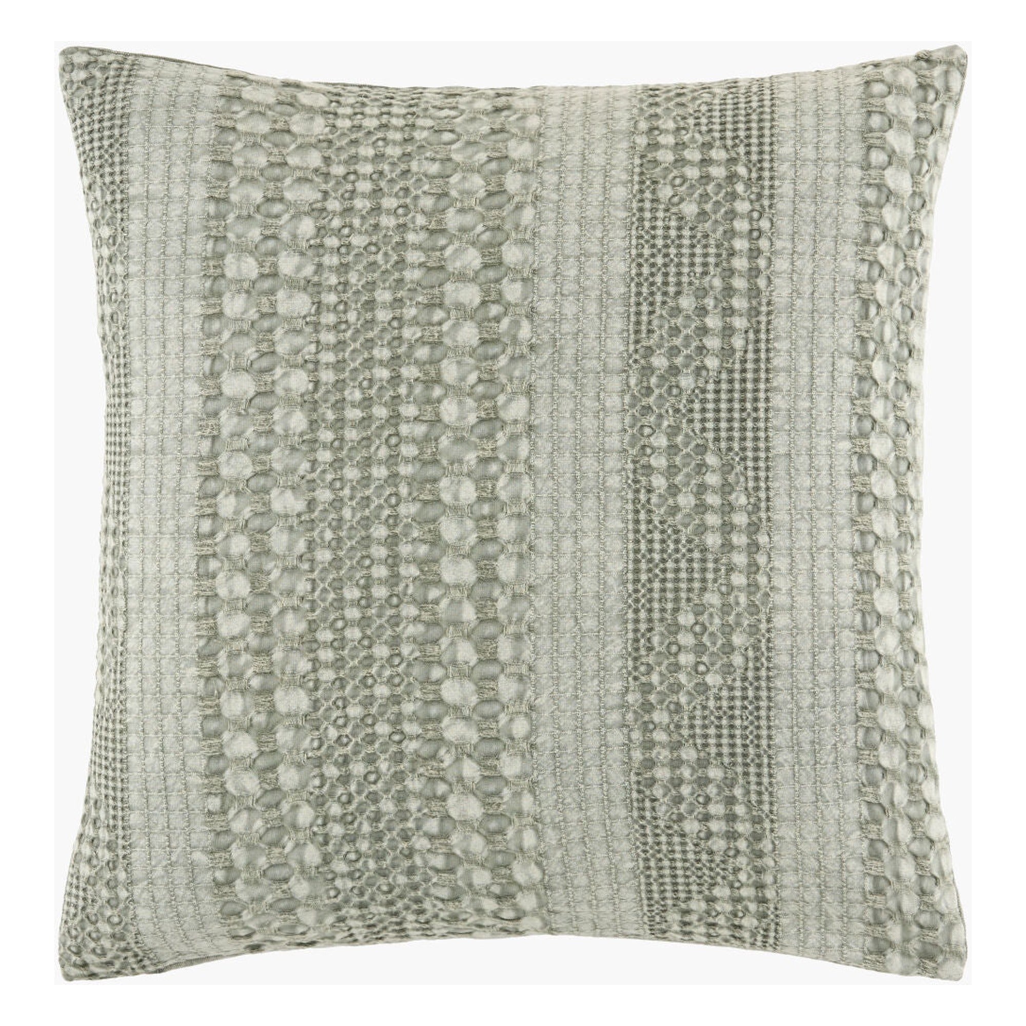 Washed Waffle Accent Pillow WWA-005 - 18"L x 18"W