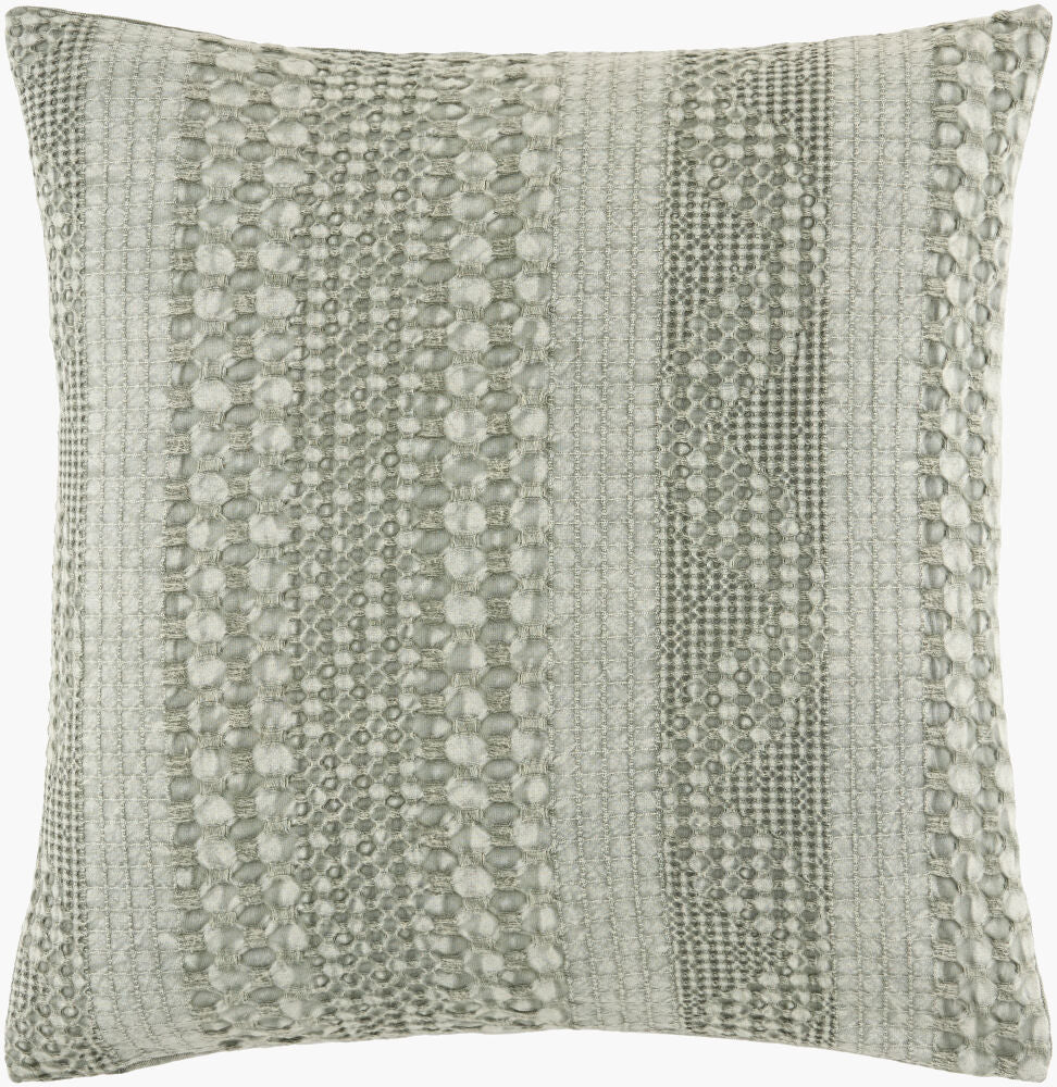 Washed Waffle Accent Pillow WWA-005 - 18"L x 18"W