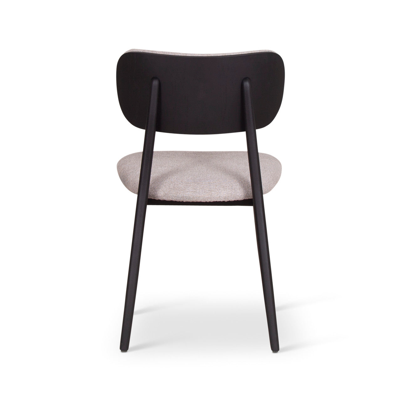 Modern Brazilian - Claudia Side Chair - Harvest Jute Upholstery - Ebano Frame