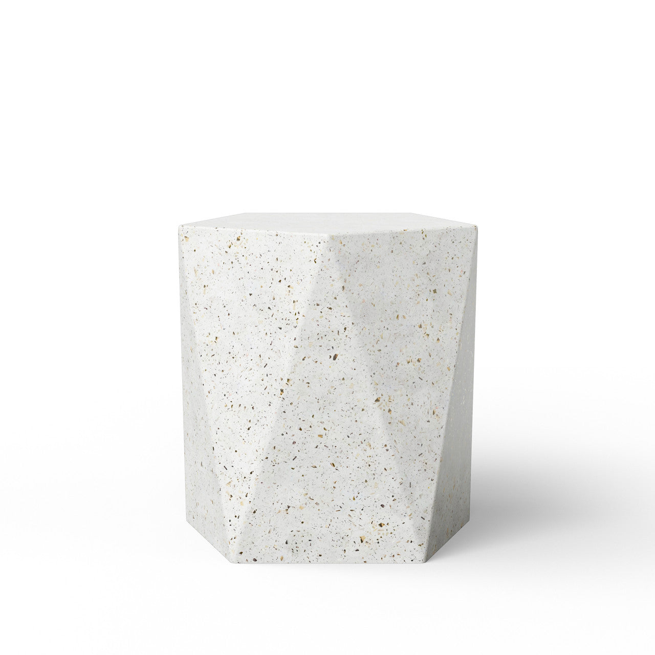 Mixx - Kelson Stool - Ivory Terrazzo