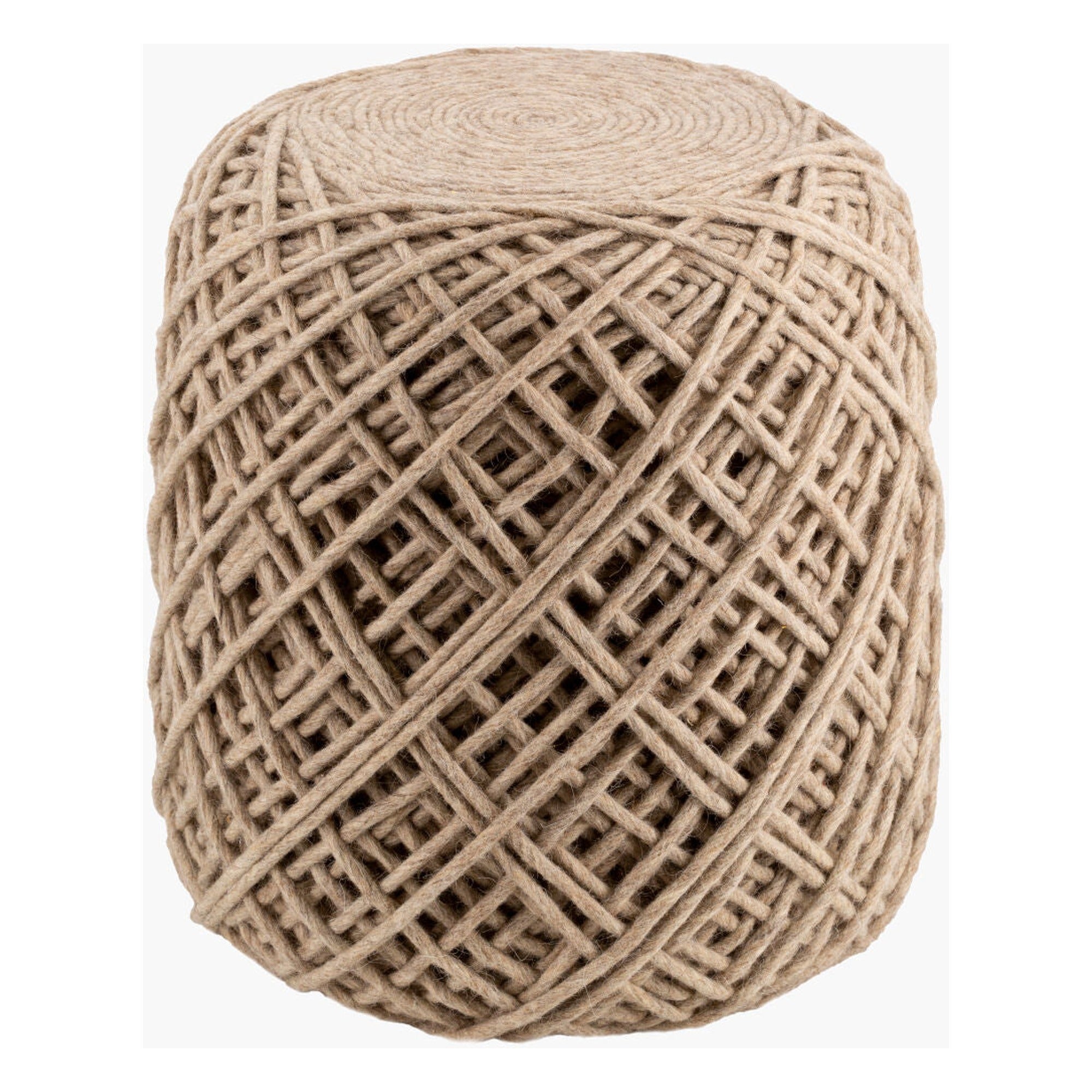 Xena Pouf - 18"H x 16"W x 16"D