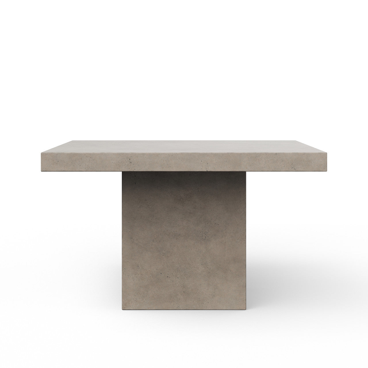 Mixx - Una - 59" Square Counter Height Dining Table - Dark Grey