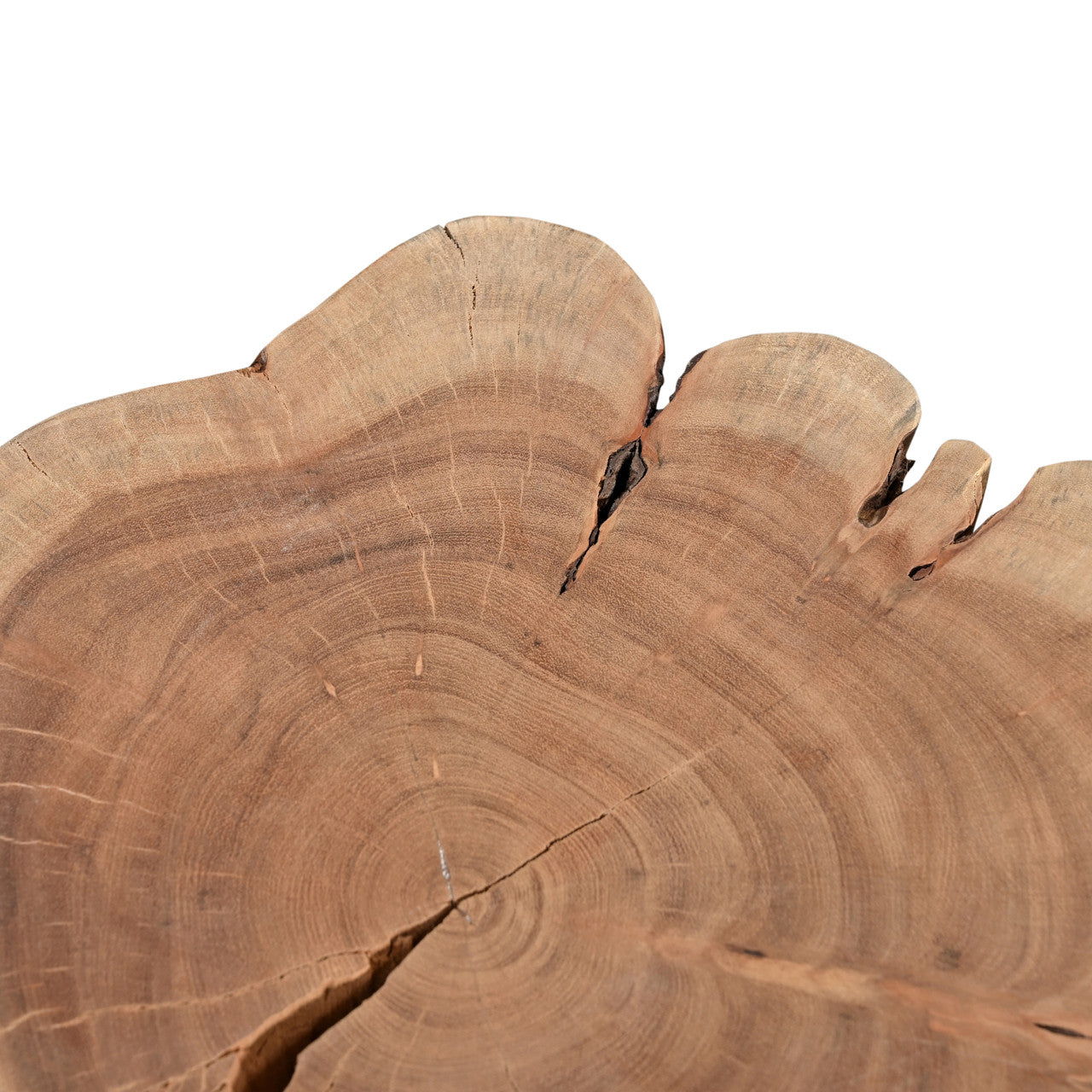 Brooks - Solid Wood Stump - Teak