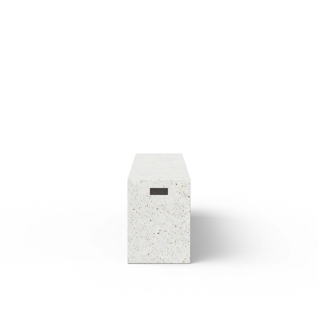 Mixx - Una Bench - 70.75" - Ivory Terrazzo