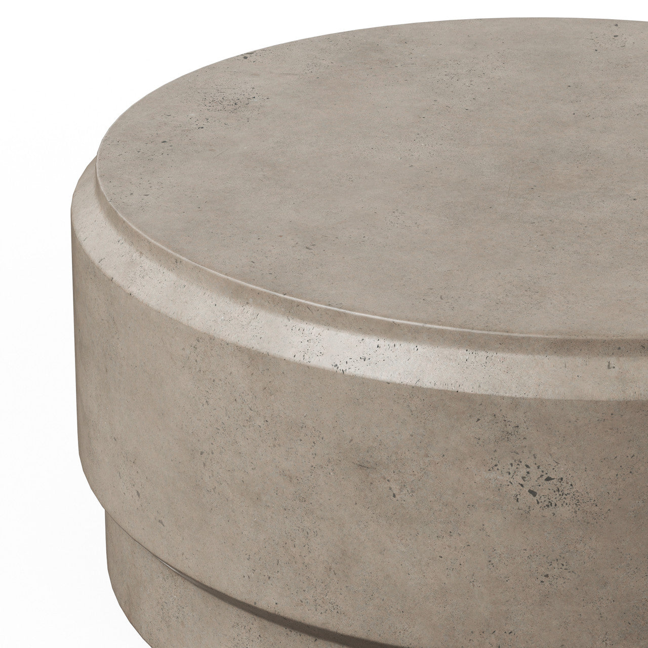 Mixx - Barrel 39" Coffee Table - Dark Grey