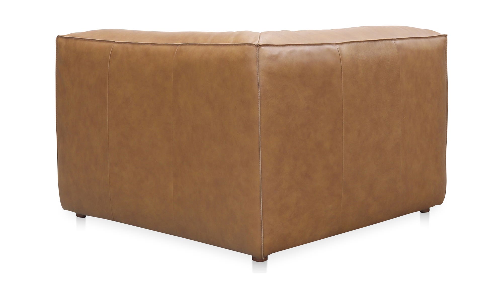 Form Corner Chair Sonoran Tan Leather by Moe's Home Collection - view 13