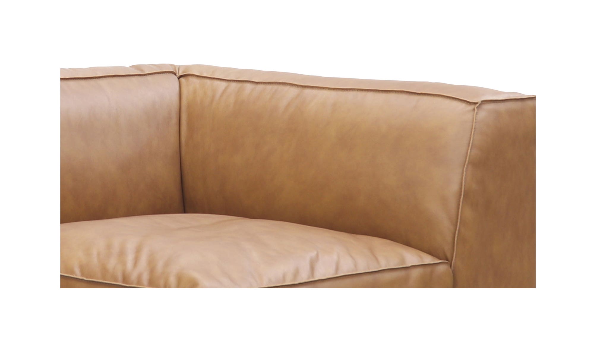 Form Corner Chair Sonoran Tan Leather by Moe's Home Collection - view 15