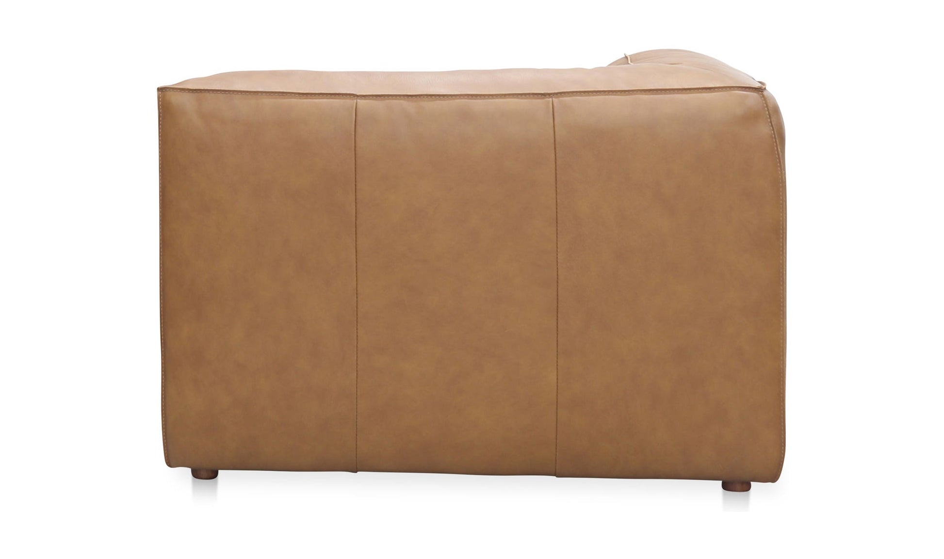 Form Corner Chair Sonoran Tan Leather by Moe's Home Collection - view 11