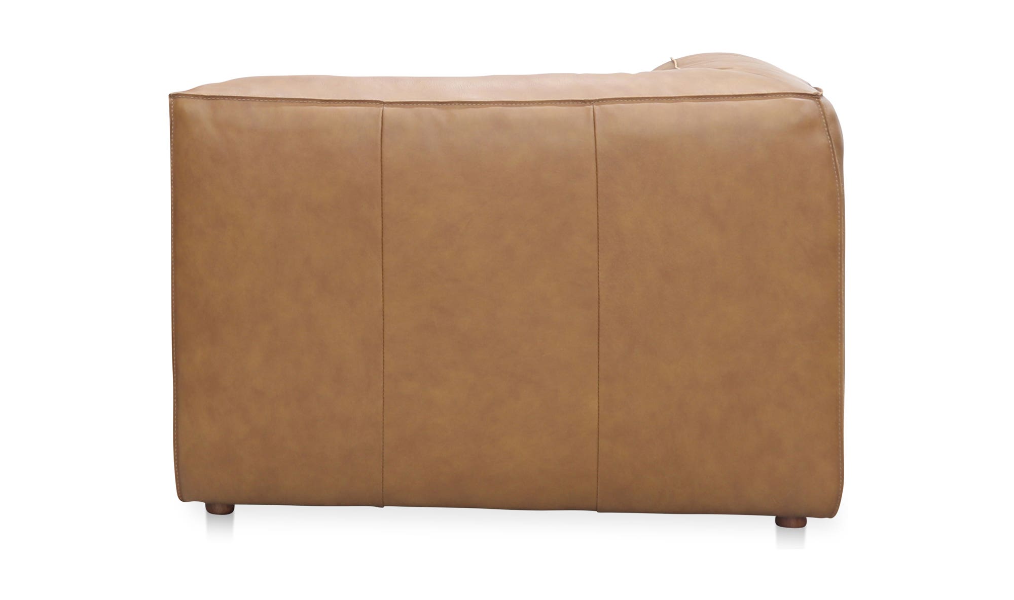 Form Corner Chair Sonoran Tan Leather by Moe's Home Collection - view 11