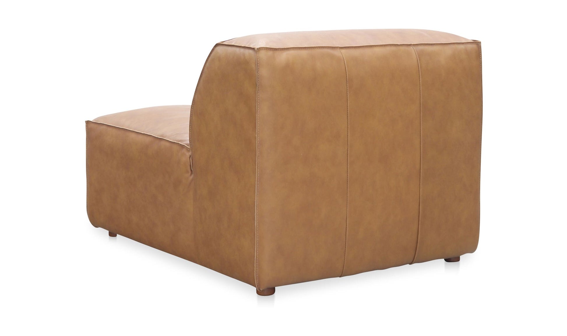 Form Slipper Chair Sonoran Tan Leather by Moe's Home Collection - view 14