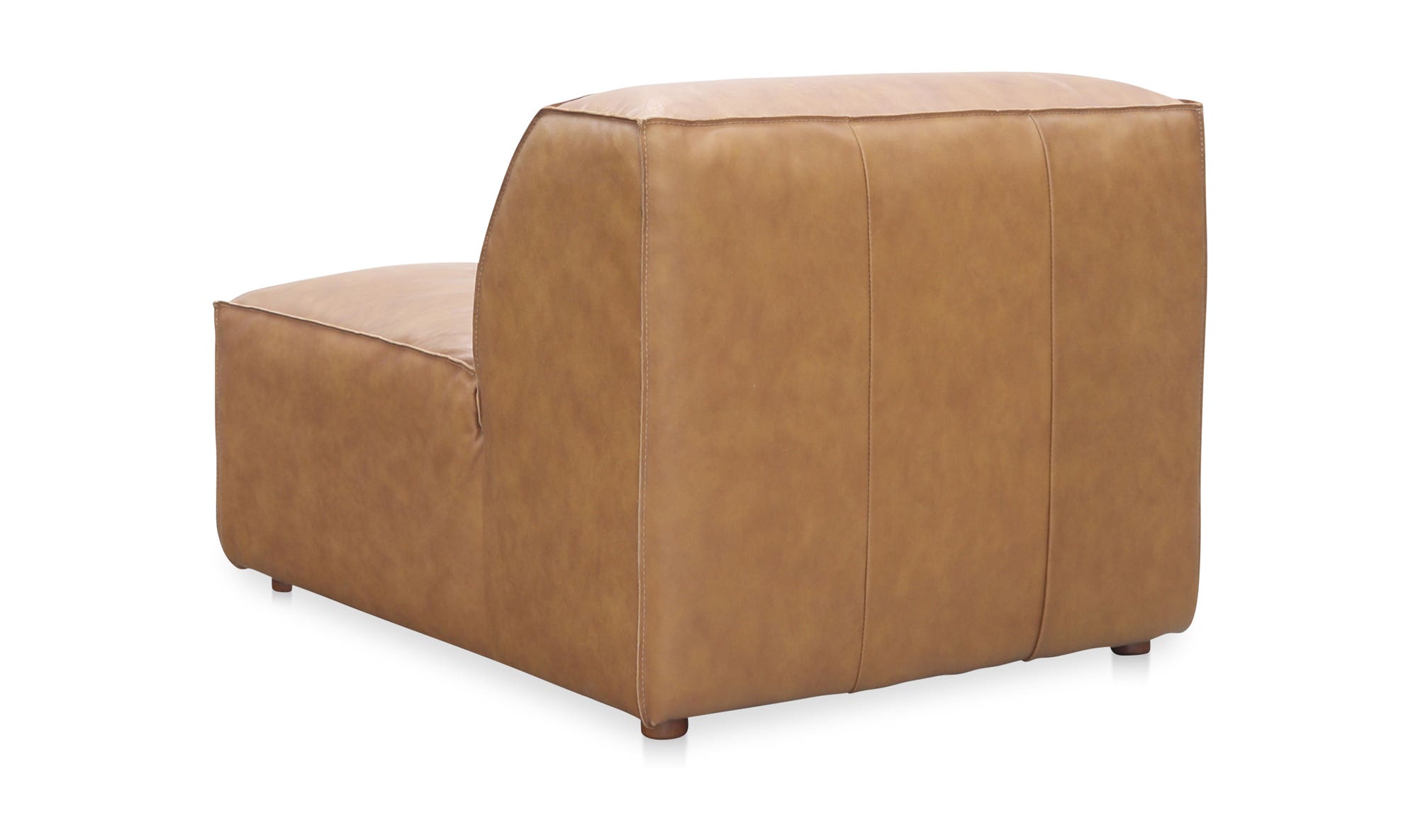 Form Slipper Chair Sonoran Tan Leather by Moe's Home Collection - view 14