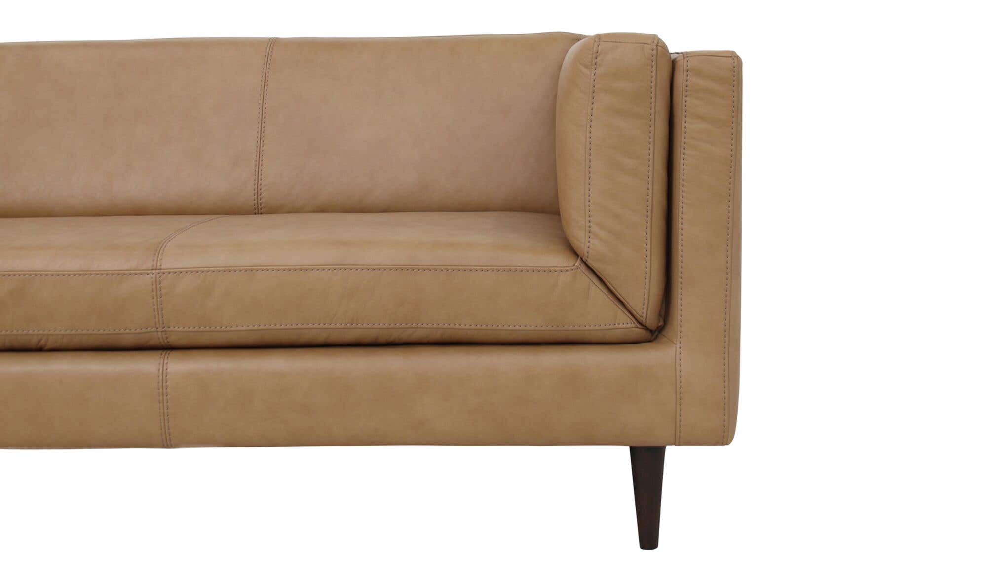 Woods Sofa Tan Leather by Moe's Home Collection - view 10