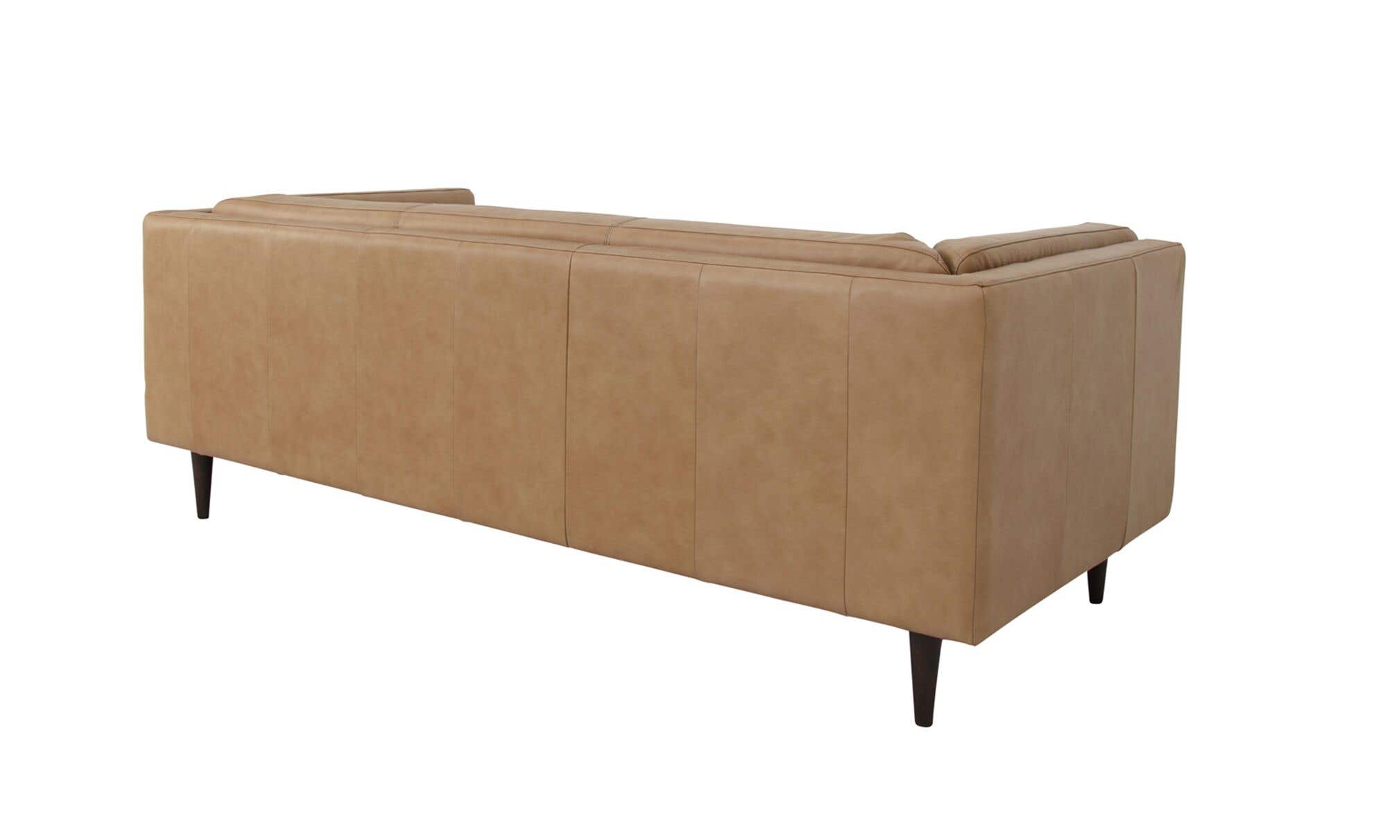 Woods Sofa Tan Leather by Moe's Home Collection - view 5