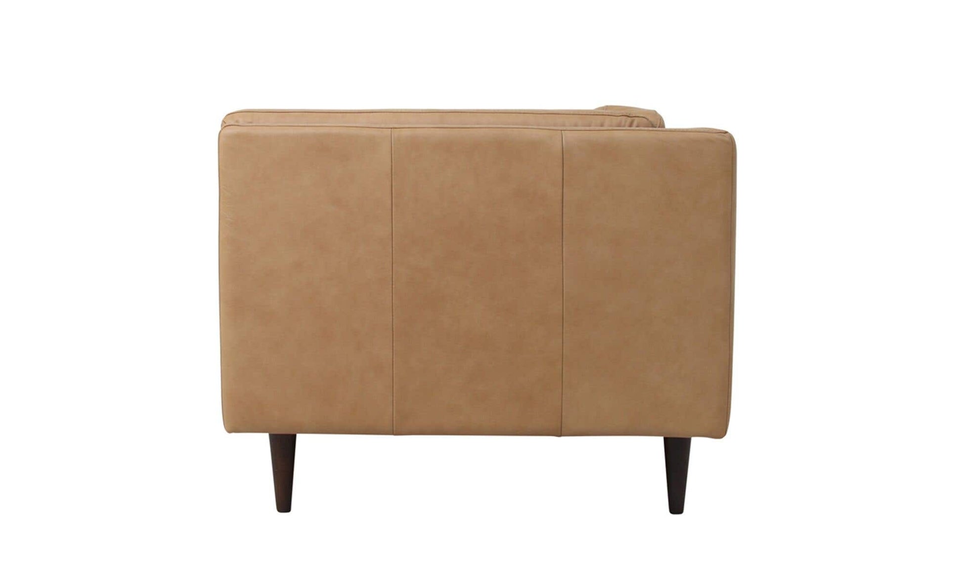 Woods Sofa Tan Leather by Moe's Home Collection - view 7