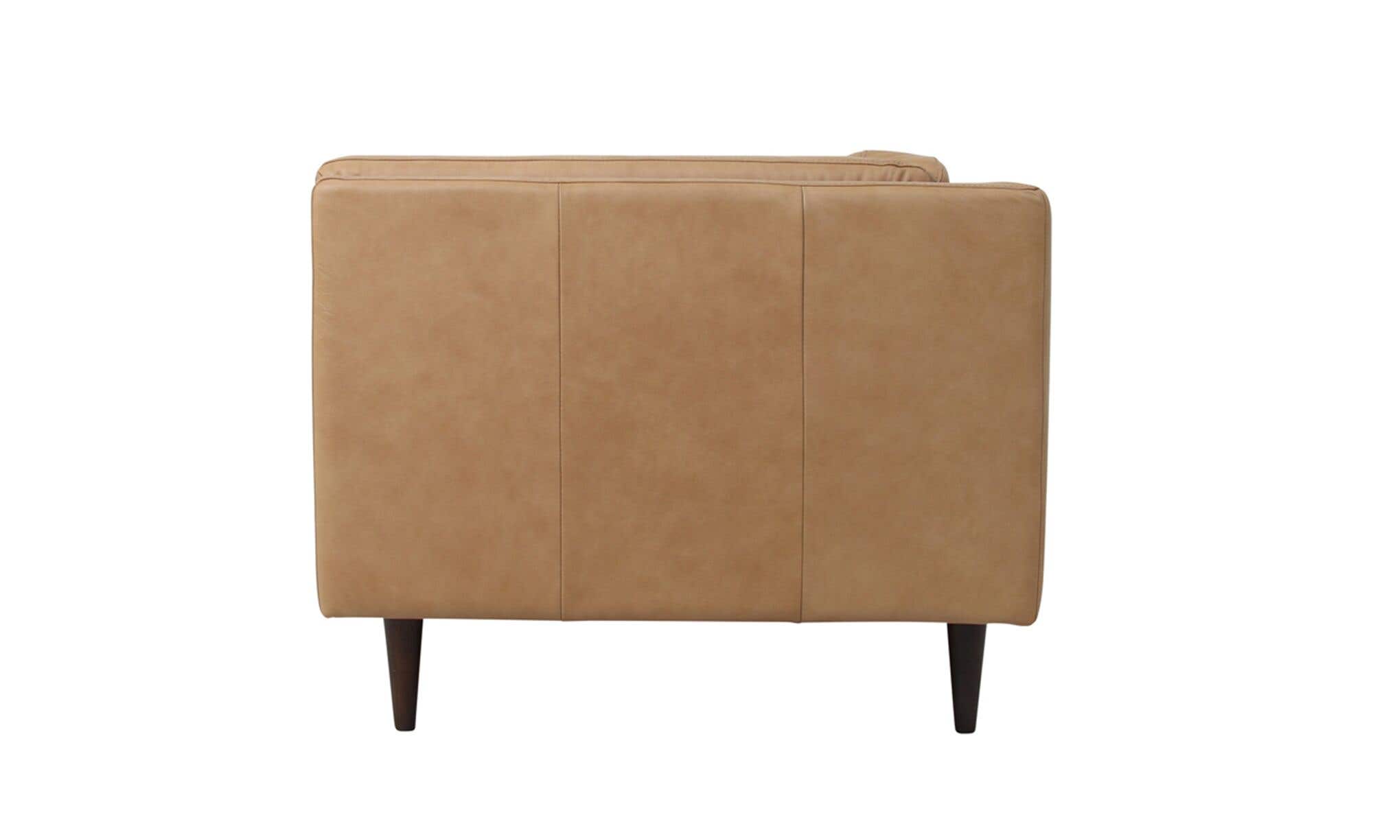 Woods Sofa Tan Leather by Moe's Home Collection - view 7