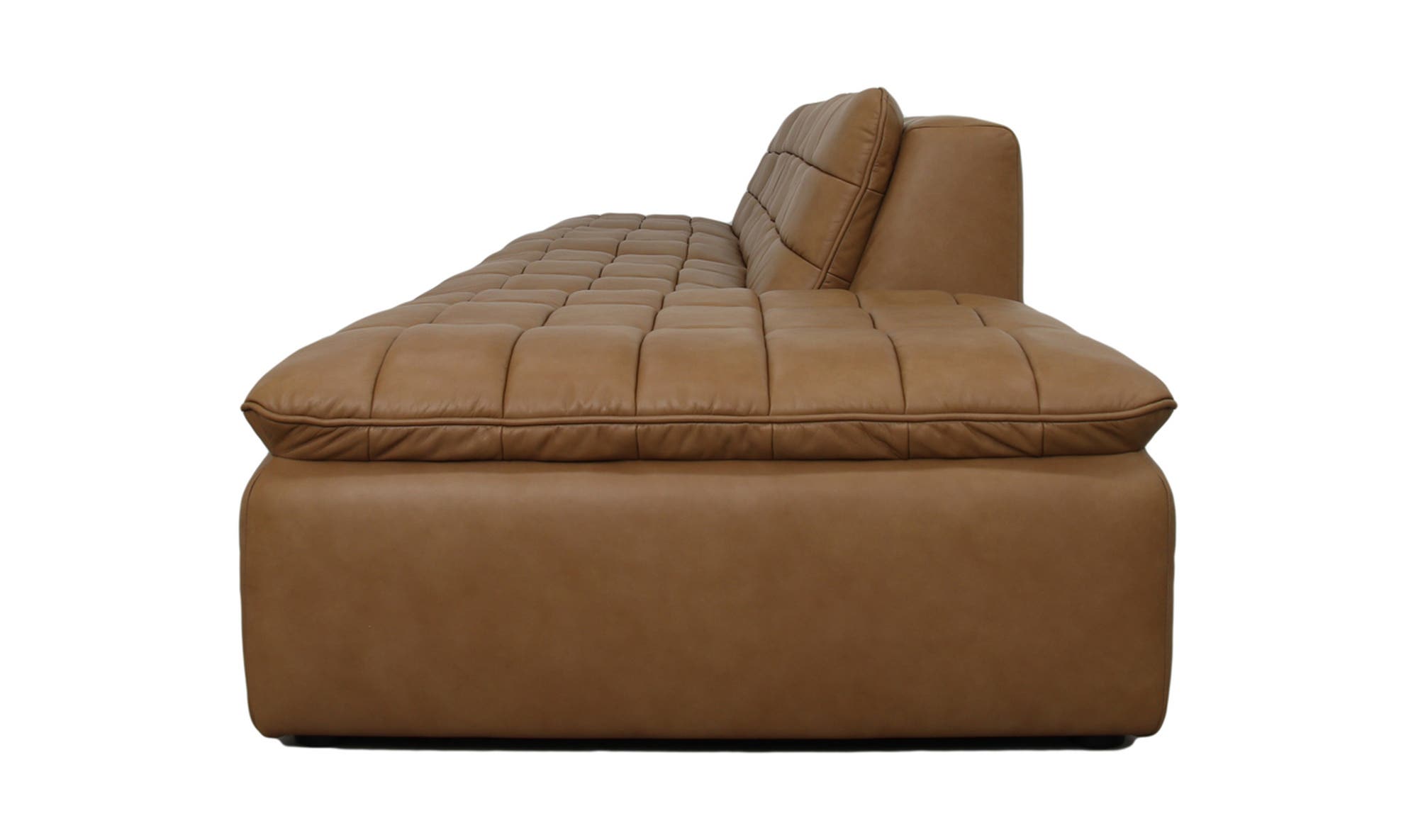 Lino Lounge Modular Sectional Tan Leather by Moe's Home Collection - view 9