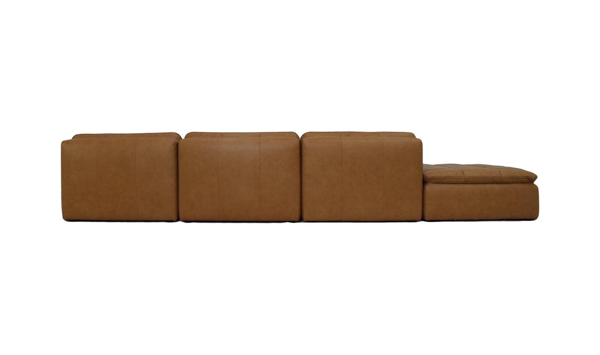Lino Lounge Modular Sectional Tan Leather by Moe's Home Collection - view 10