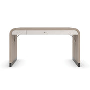 Free Fall Almost Black Desk 54" by Caracole