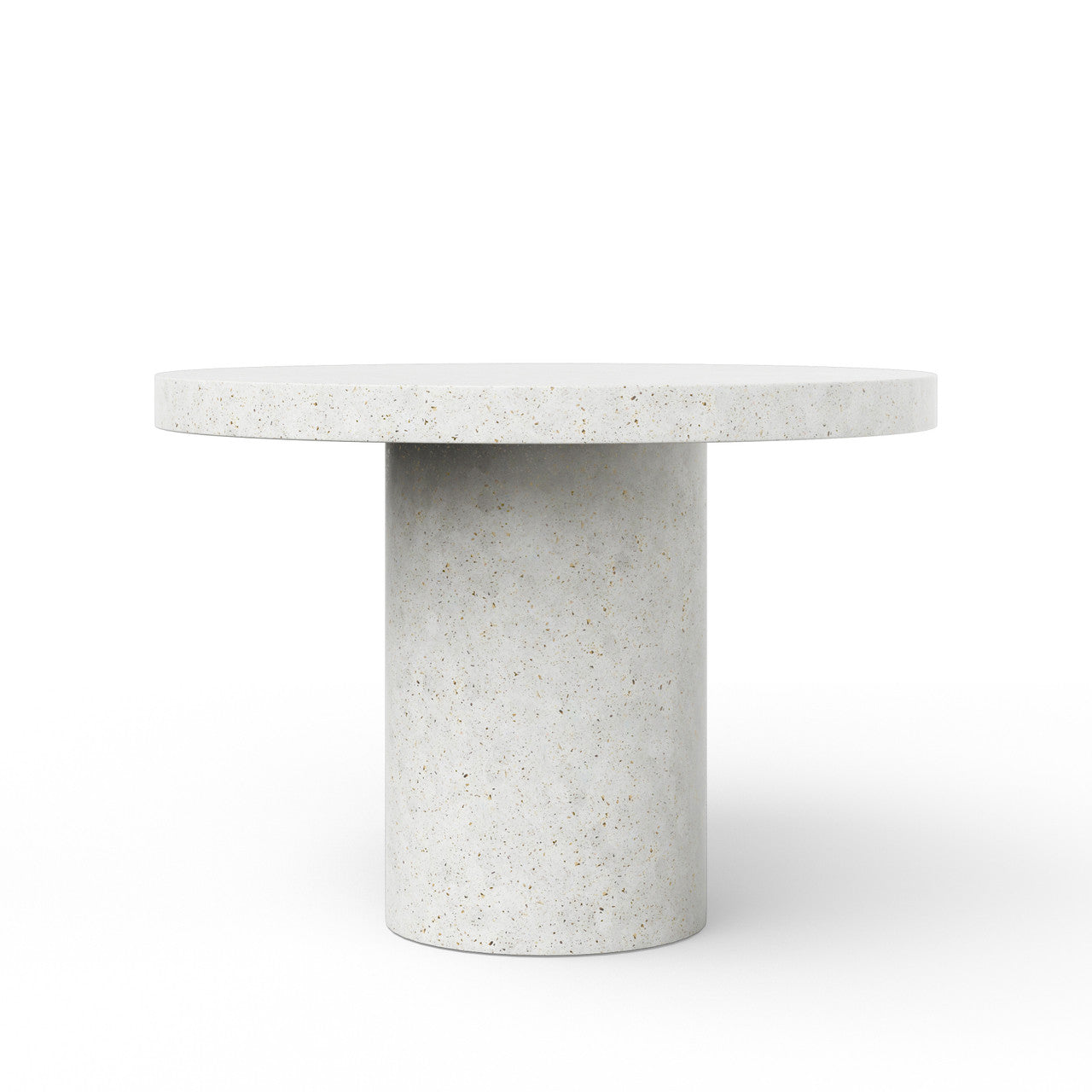 Mixx - Circa - Bar Height Dining Table - 60"Dia. - Ivory Terrazzo
