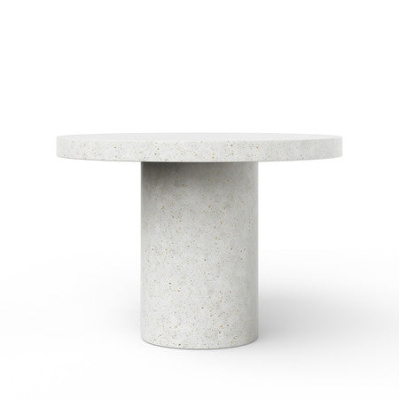 Mixx Circa Bar Height Dining Table 60"Dia. - Ivory Terrazzo