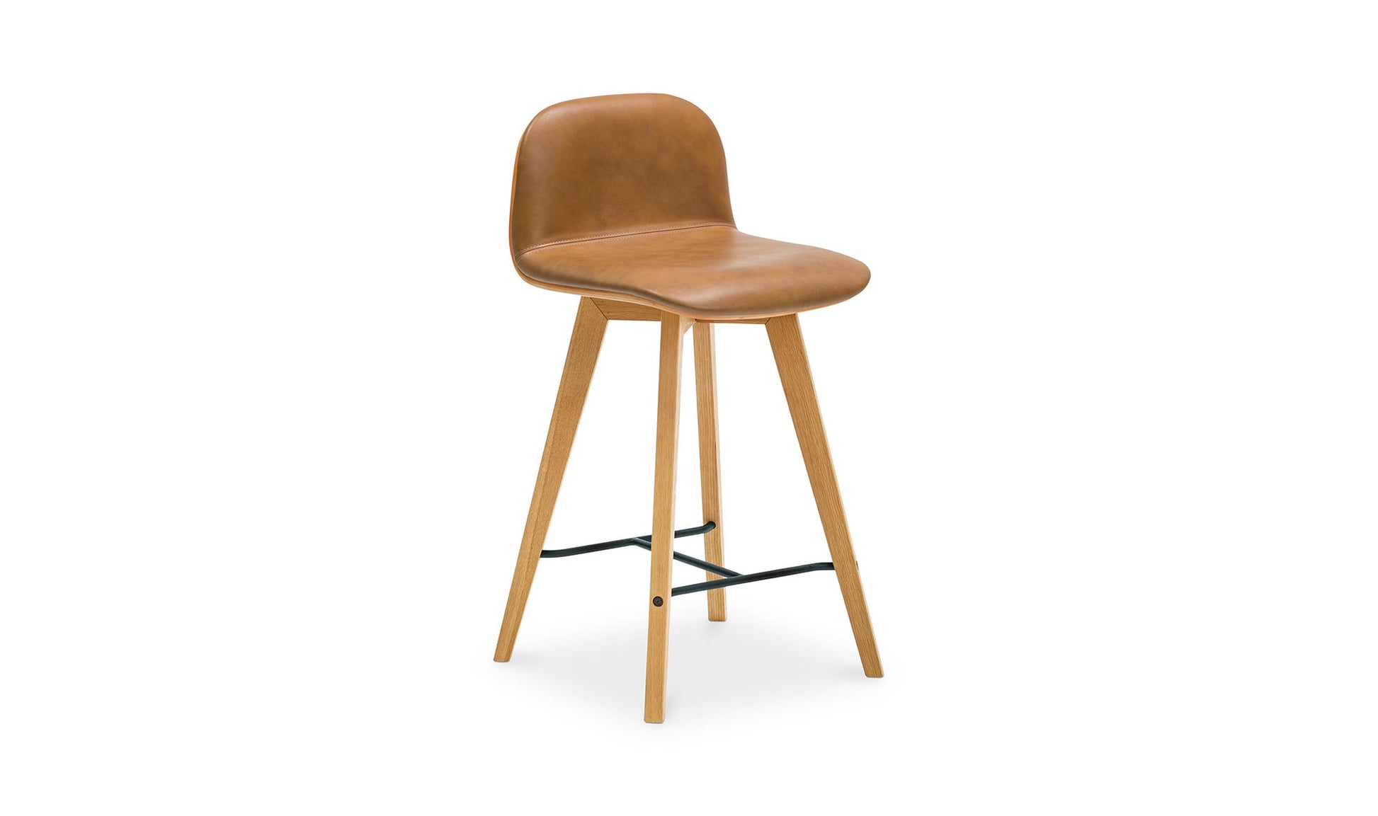 Napoli Leather Counter Stool by Moe's Home Collection - view 14