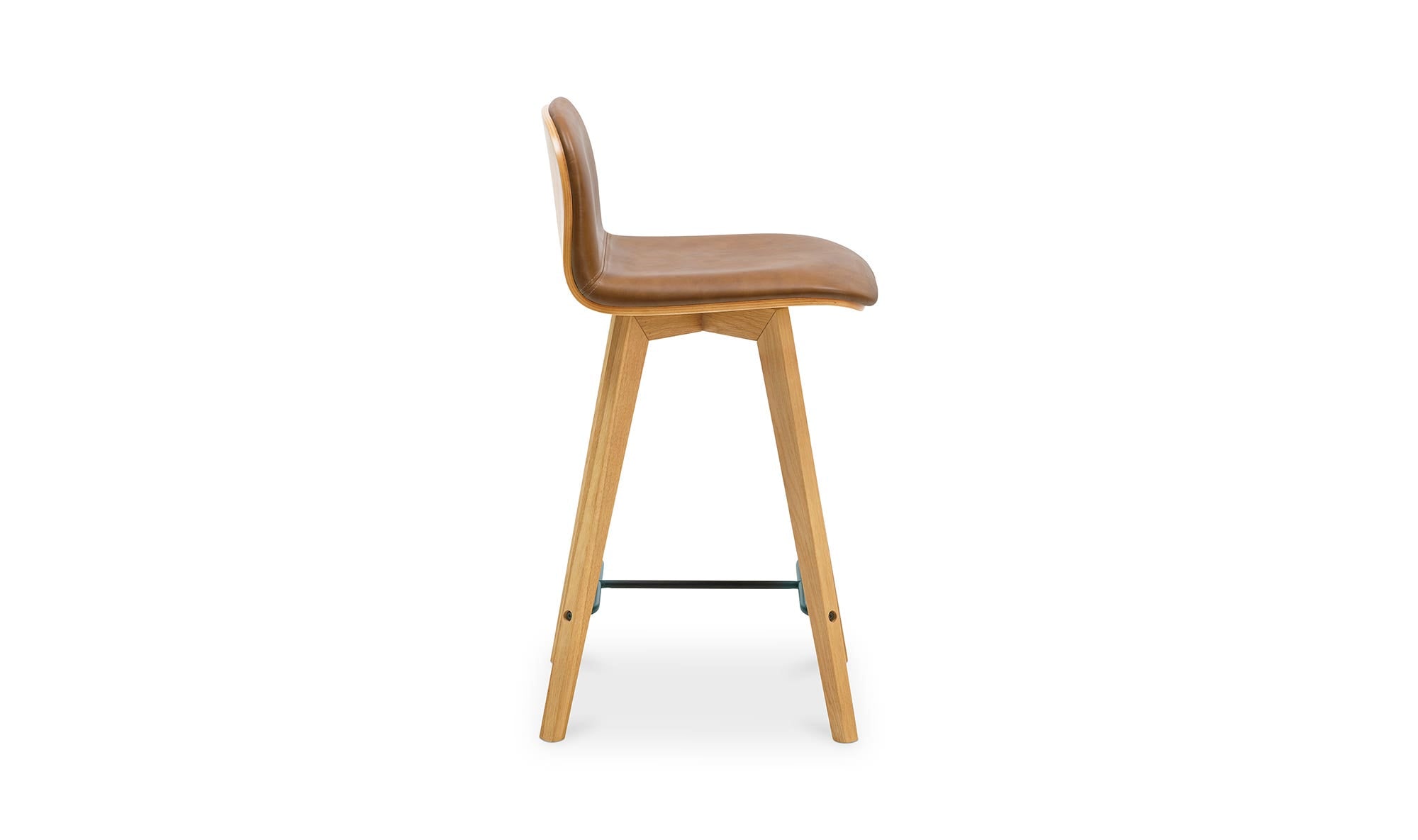 Napoli Leather Counter Stool by Moe's Home Collection - view 15