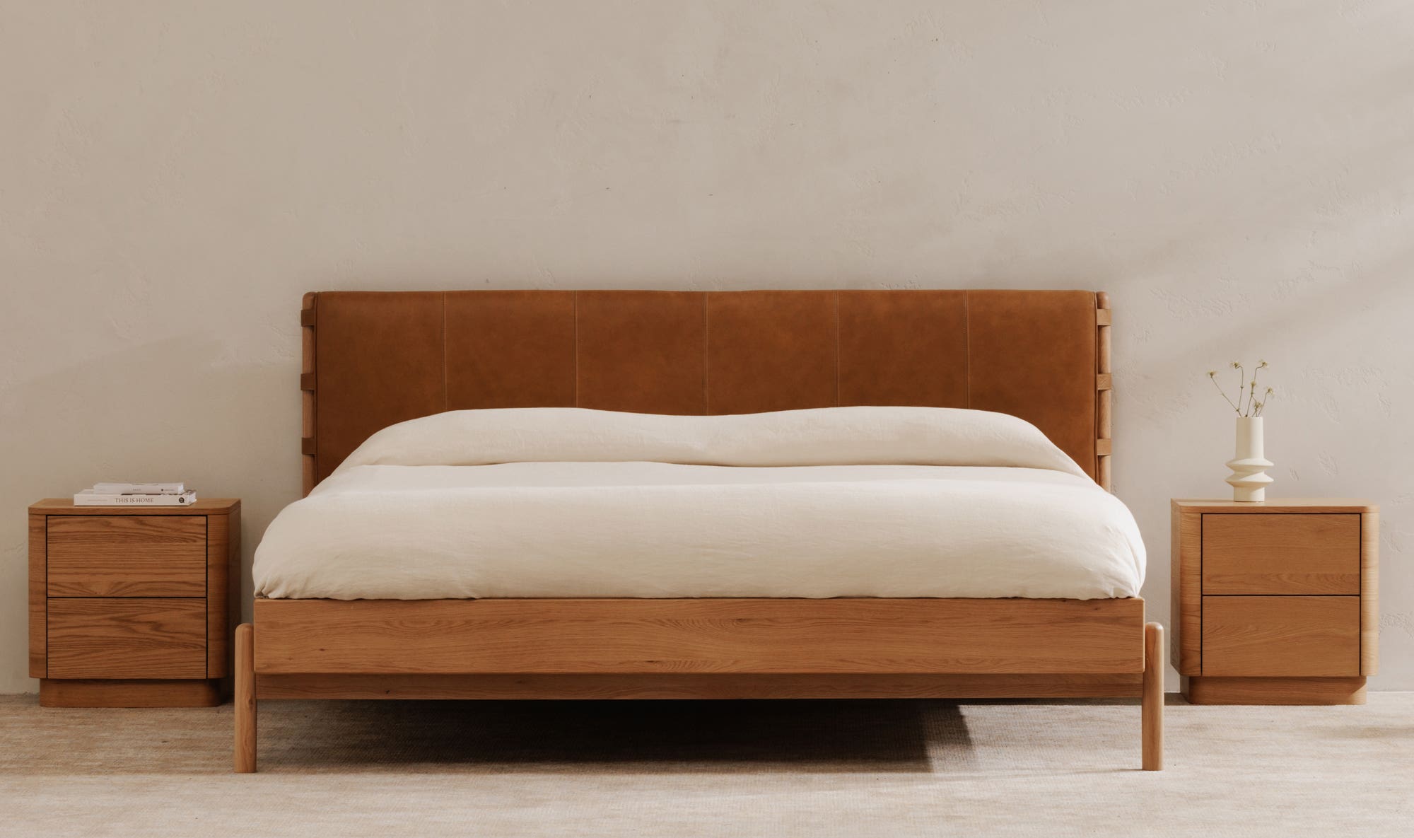 Colby Queen Bed Brown by Moe's Home Collection - view 7