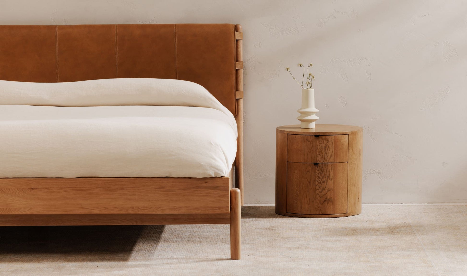Colby Queen Bed Brown by Moe's Home Collection - view 8