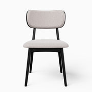 Modern Brazilian - Claudia Side Chair - Harvest Jute Upholstery - Ebano Frame