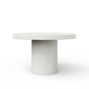 Mixx - Circa - Counter Height Dining Table - 60"Dia. - Ivory Terrazzo