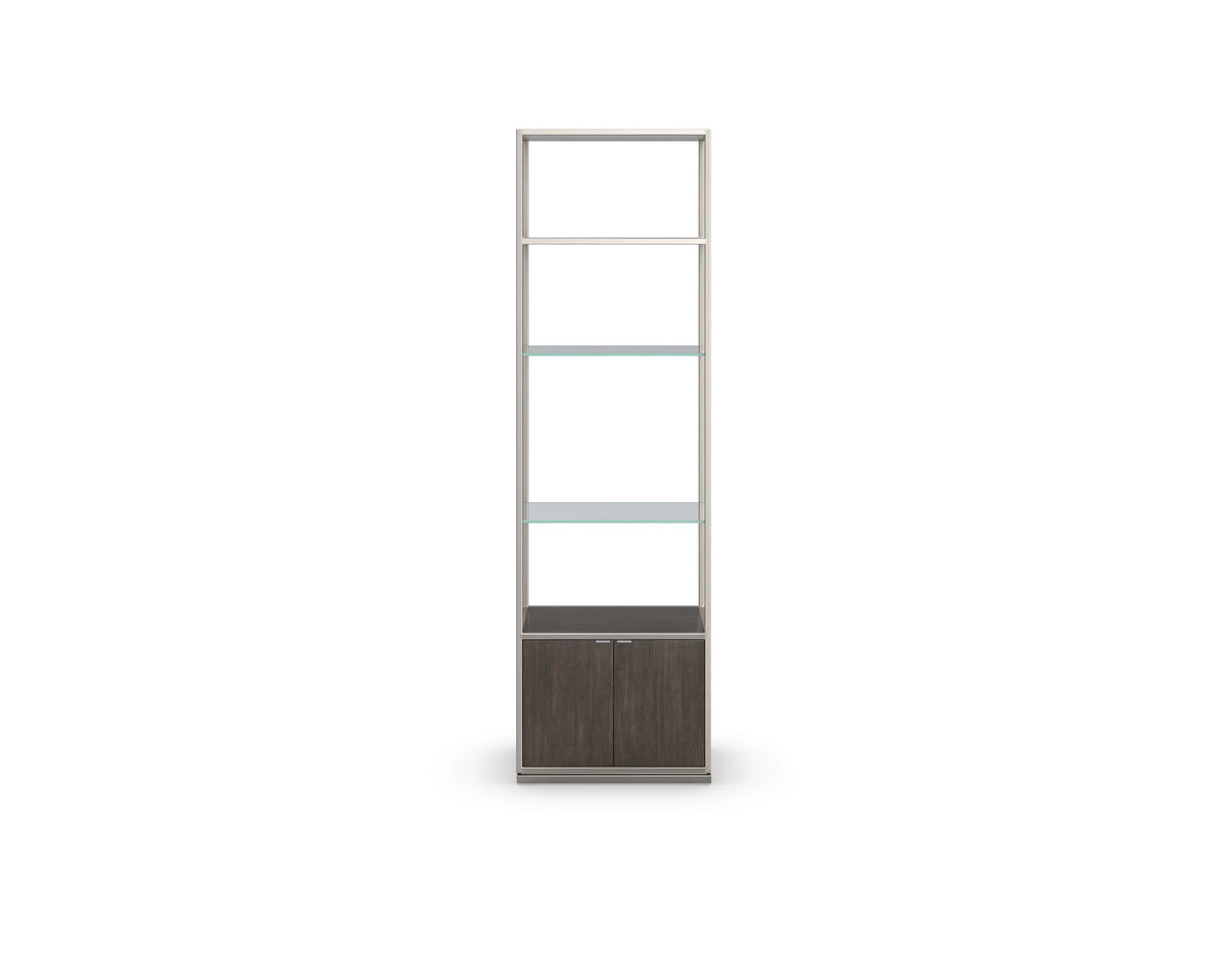 La Moda Display Unit Pier Sepia Bar Cabinet 24" by Caracole - view 2