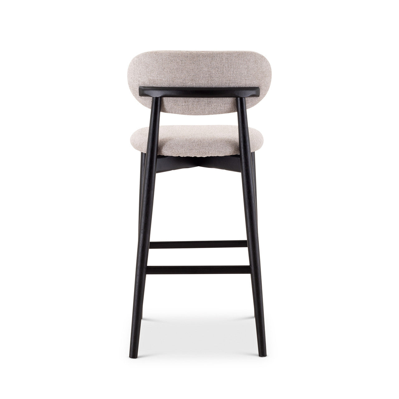 Lucia Bar Stool - Harvest Jute Seat - Ebano Frame