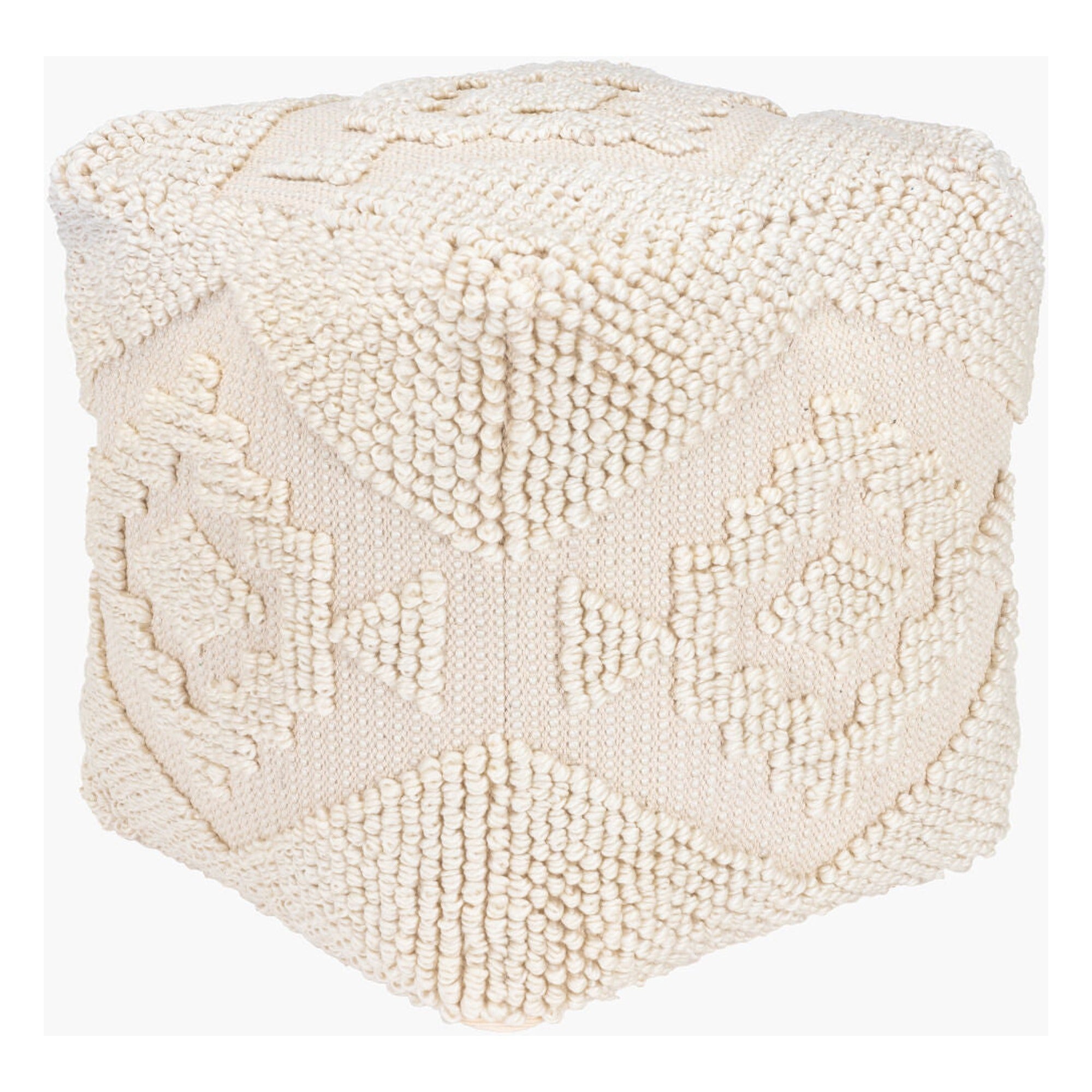 Yolanda Pouf - 18"H x 18"W x 18"D