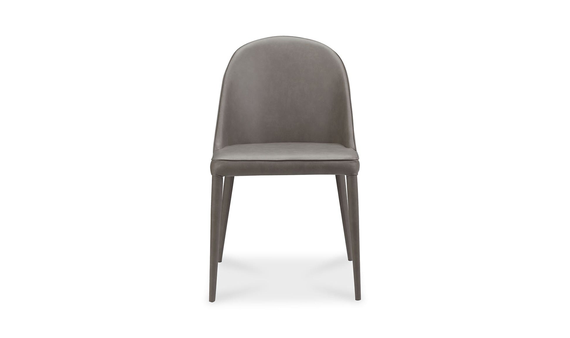 Burton Dining Chair Grey Vegan Leather - Set Of Two by Moe's Home Collection - view 9