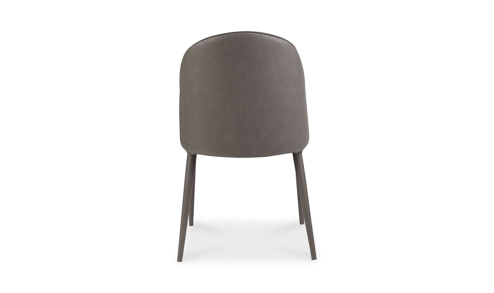 Burton Dining Chair Grey Vegan Leather - Set Of Two by Moe's Home Collection - view 12