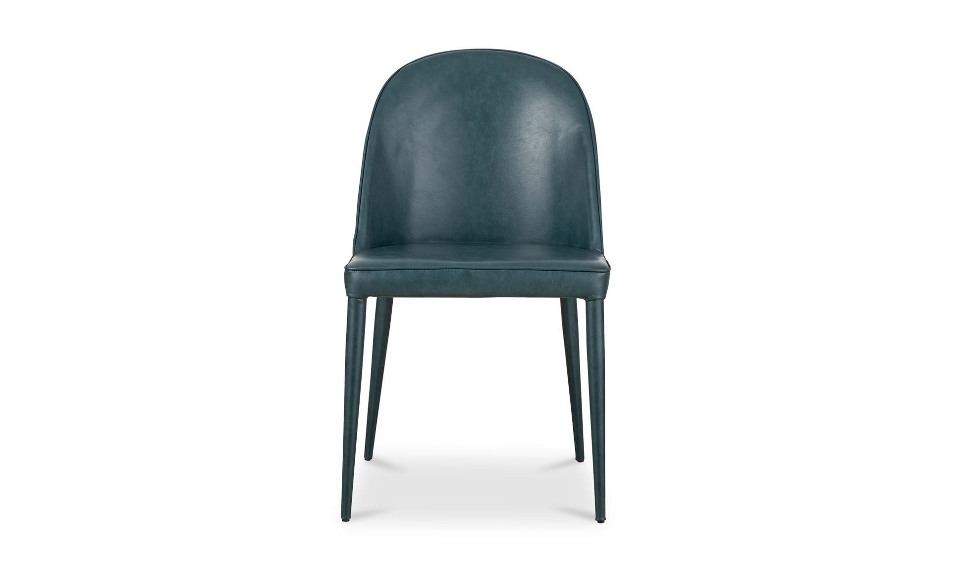 Burton Dining Chair Dark Teal Vegan Leather - Set Of Two by Moe's Home Collection - view 20