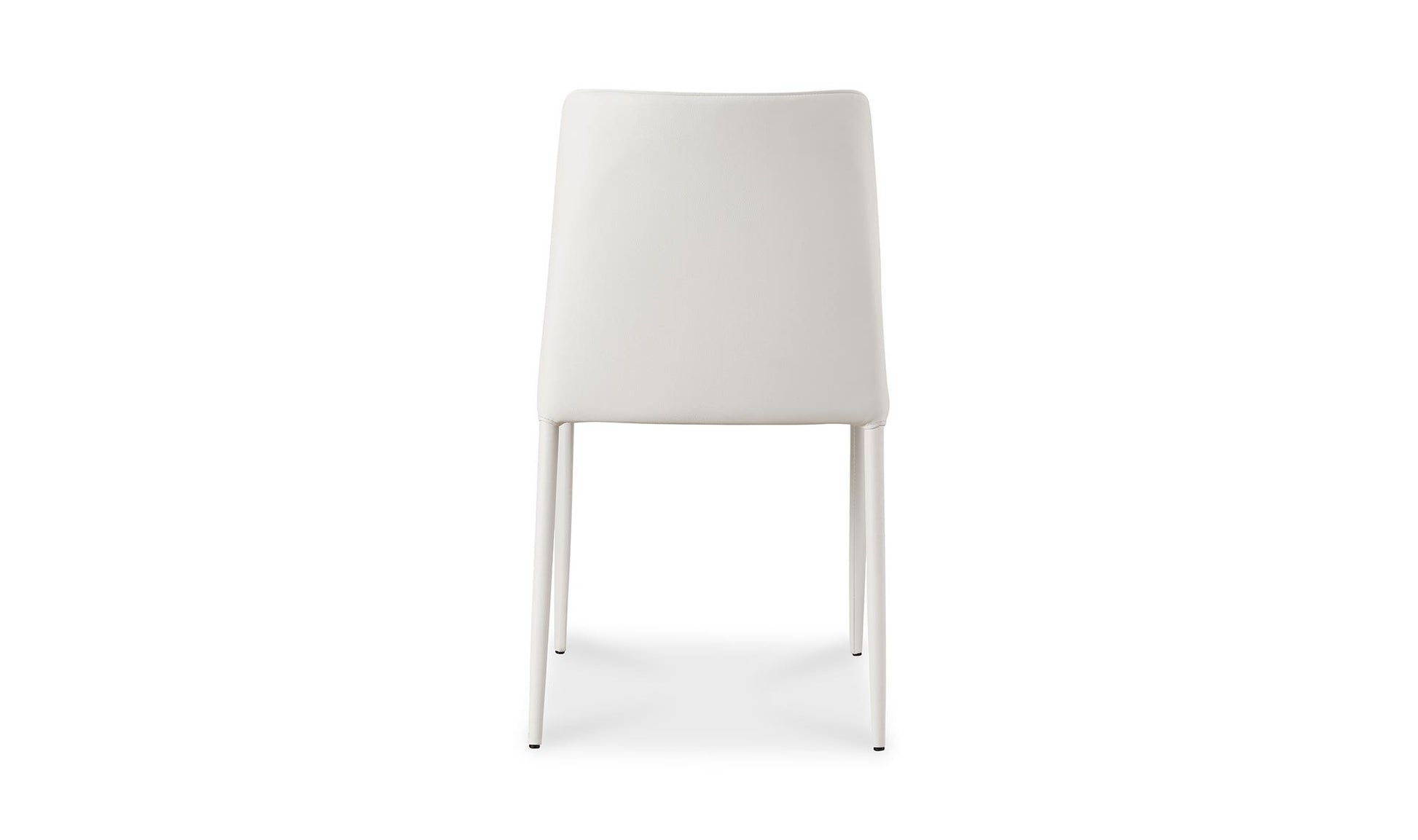 Nora Dining Chair White Vegan Leather - Set Of Two by Moe's Home Collection - view 16