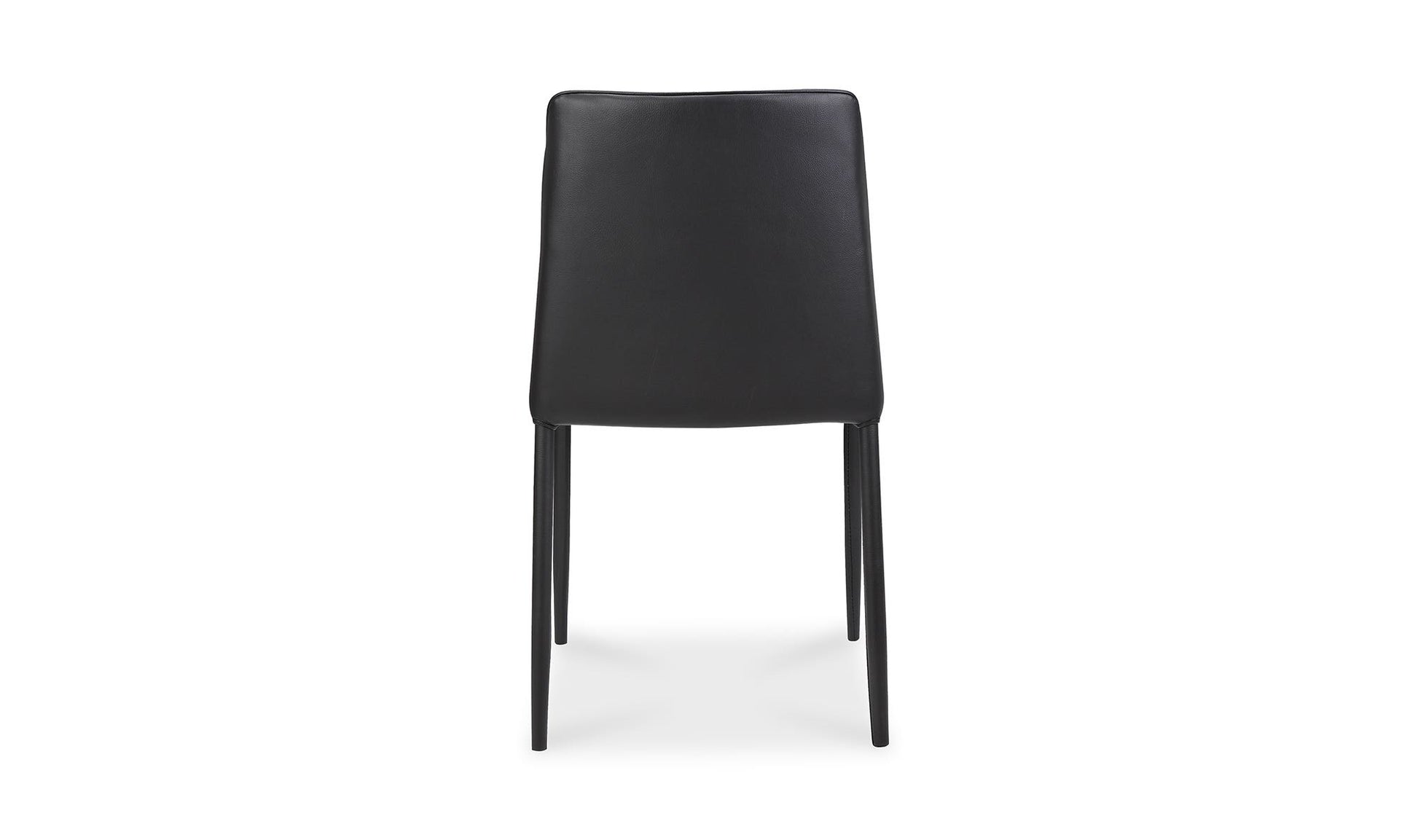 Nora Dining Chair Black Vegan Leather - Set Of Two by Moe's Home Collection - view 15