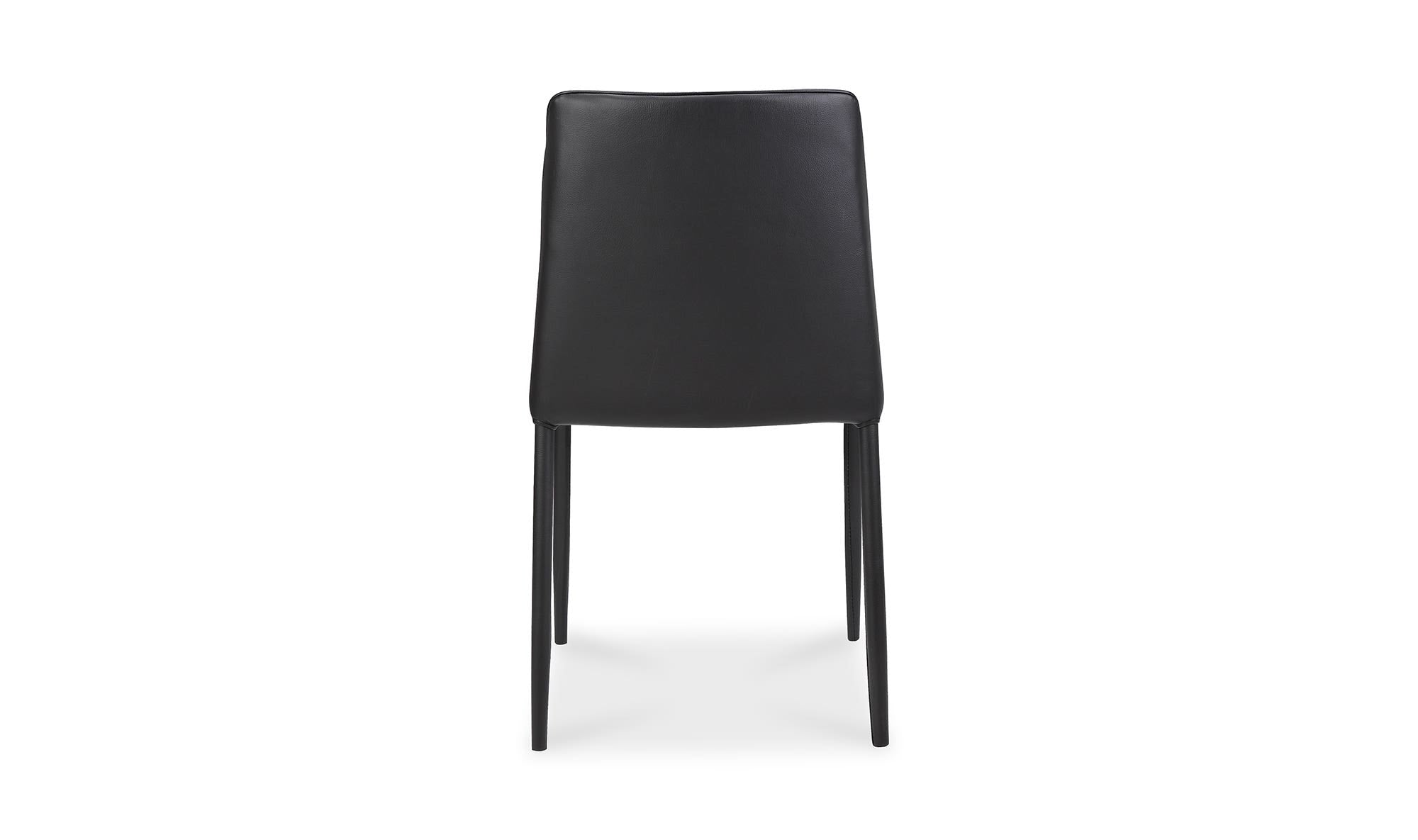 Nora Dining Chair Black Vegan Leather - Set Of Two by Moe's Home Collection - view 15