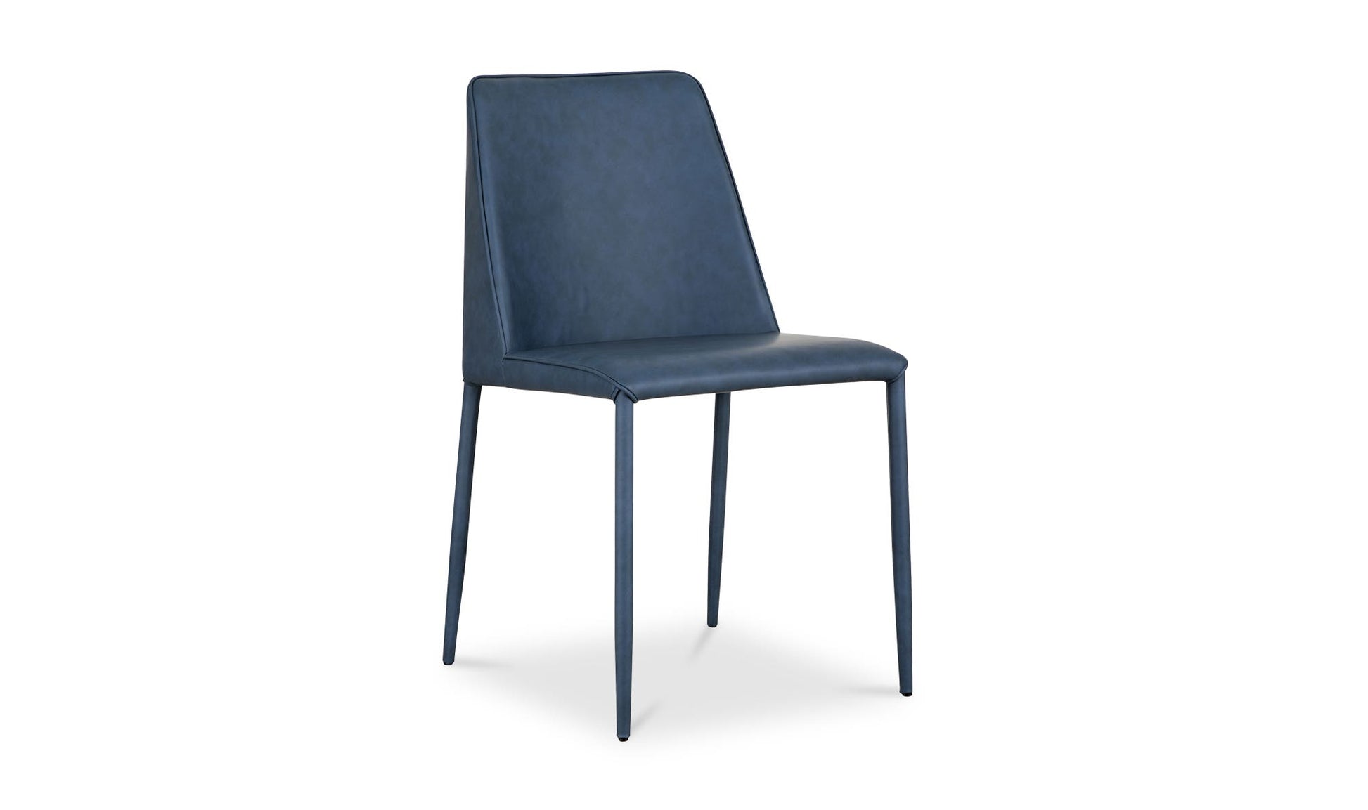 Nora Dining Chair Ocean Cavern Grey Vegan Leather - Set Of Two by Moe's Home Collection - view 17