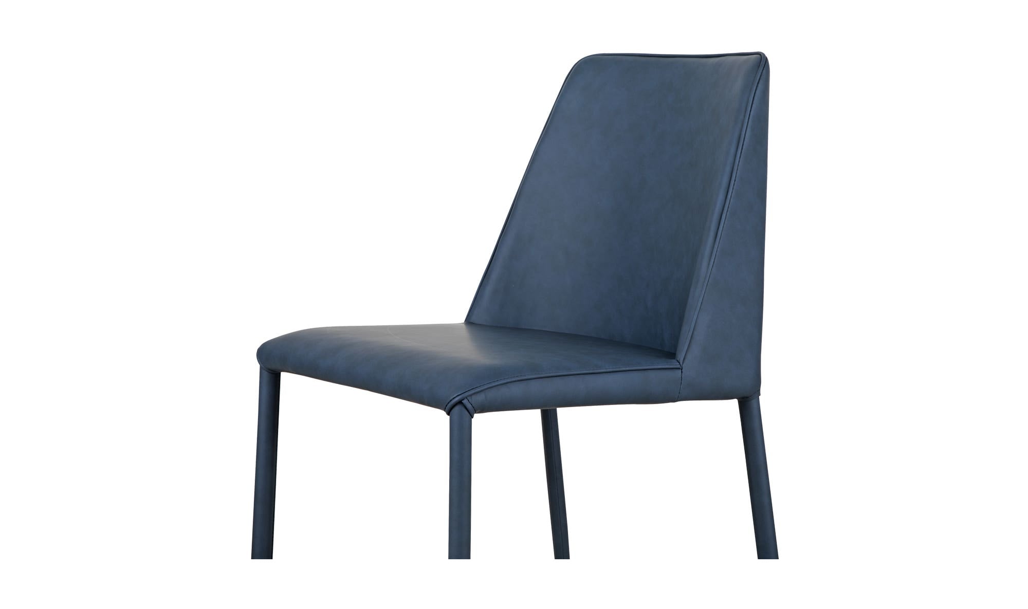 Nora Dining Chair Ocean Cavern Grey Vegan Leather - Set Of Two by Moe's Home Collection - view 20
