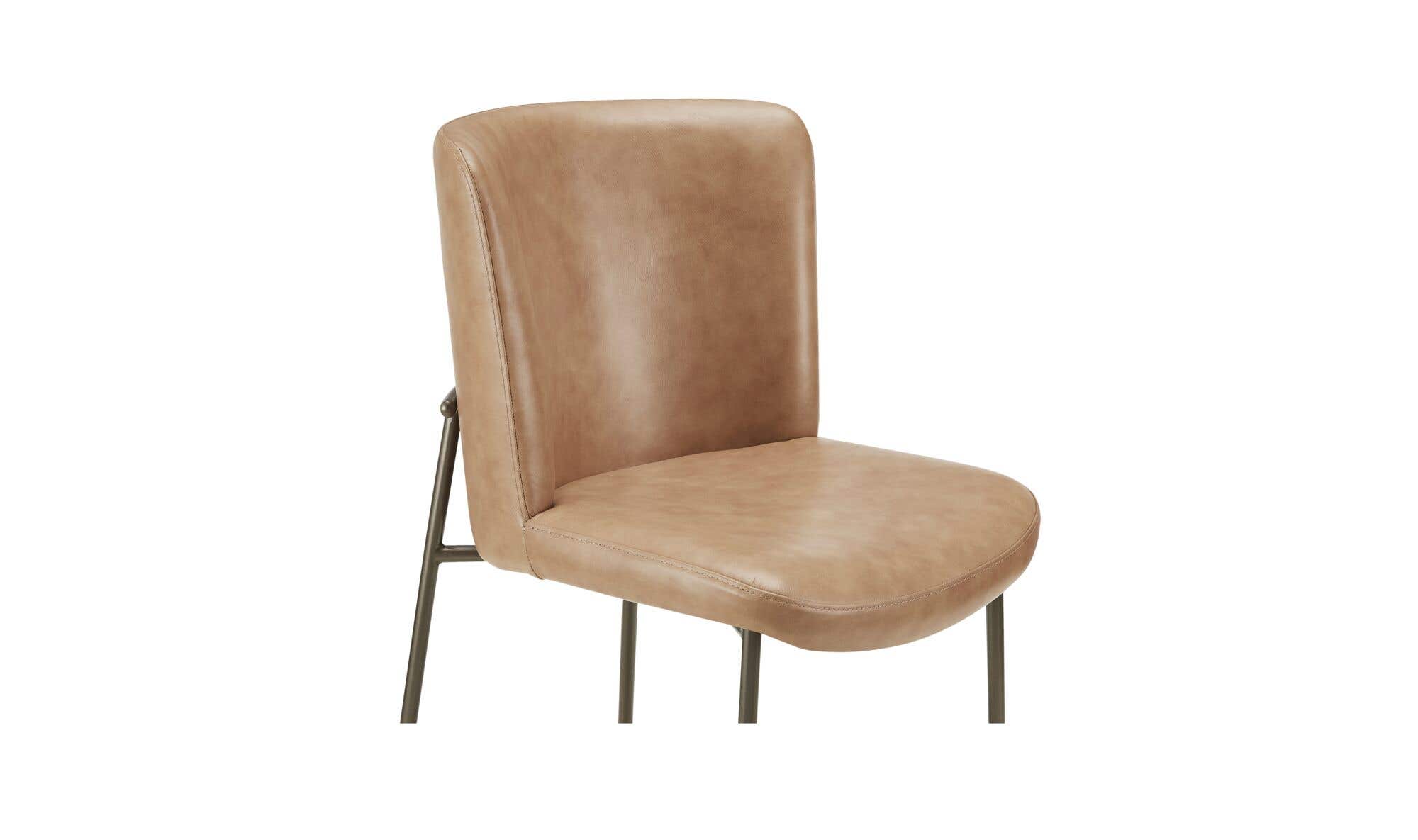 Early Dining Chair Tan Leather-Set Of Two by Moe's Home Collection - view 11