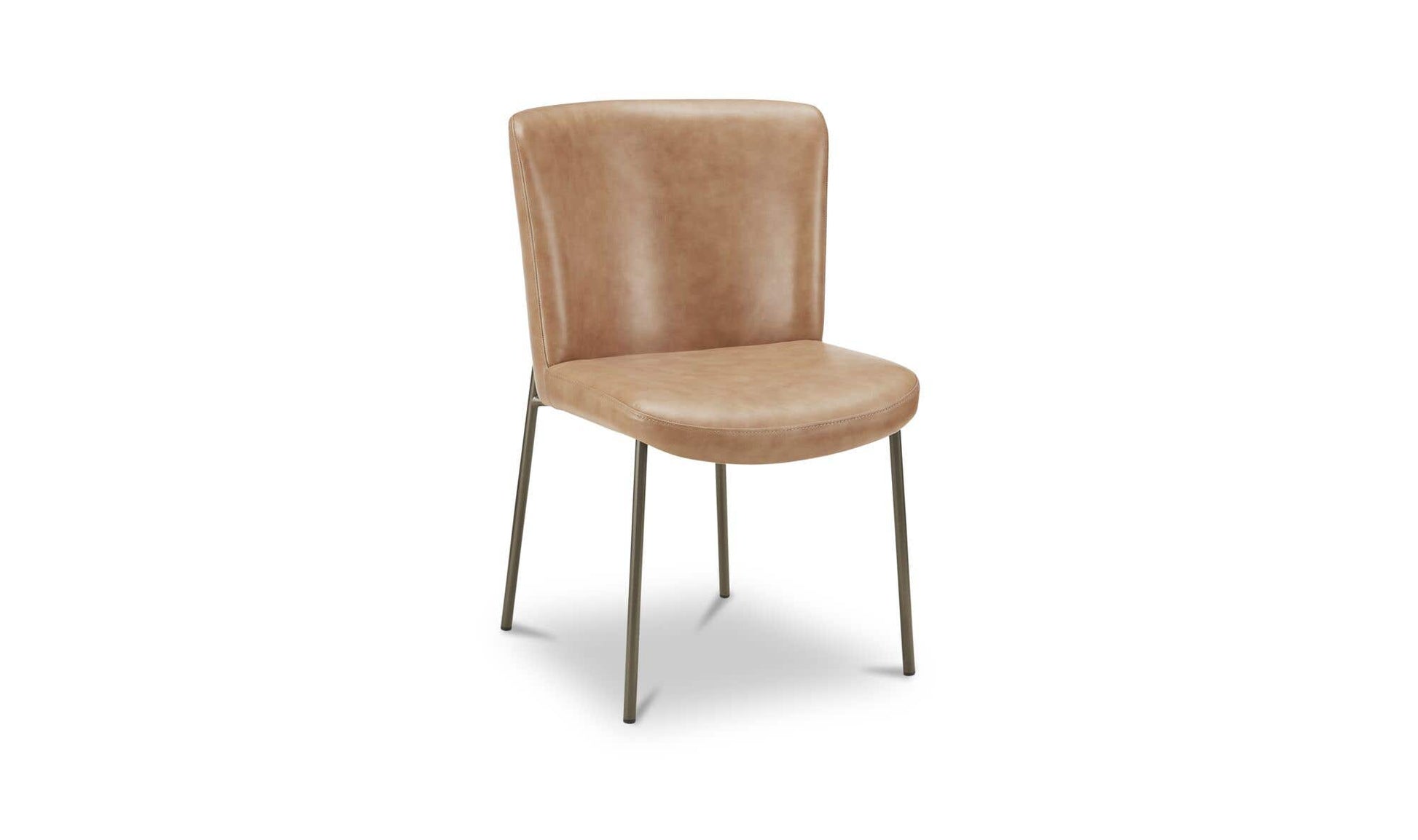 Early Dining Chair Tan Leather-Set Of Two by Moe's Home Collection - view 8