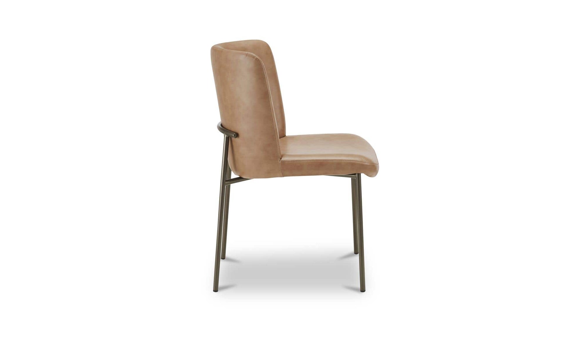 Early Dining Chair Tan Leather-Set Of Two by Moe's Home Collection - view 9